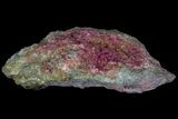 Fibrous Roselite Crystals on Matrix - Morocco #74302-2